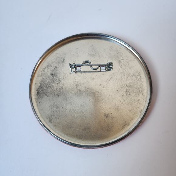 Vintage 1986 Denver Broncos Super Bowl XXI AFC Champions Pin Back Button USA - Picture 2 of 2